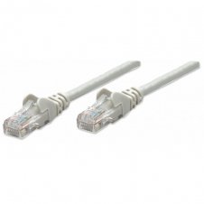 INTELLINET CABLE PATCH CAT5E UTP 100% COBRE, RJ-45 MACHO - RJ-45 MACHO, 15.2 METROS, GRIS 319973