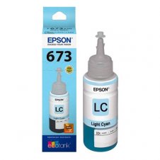 BOTELLA DE TINTA EPSON 673 - CIAN CLARO - 70ML T673520-AL