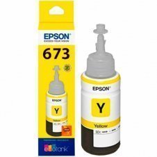 BOTELLA DE TINTA EPSON 673 - AMARILLA - 70ML T673420-AL