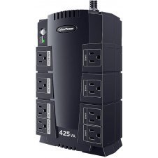 NO BREAK CYBERPOWER STANDBY CP425SLG, 255W, 425VA, ENTRADA 96-140V, SALIDA 120V, 8 CONTACTOS