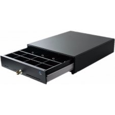 CAJON DE DINERO EC LINE NEGRO 4 BILL/8 MON/CABL RJ1