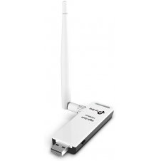 TP-LINK ADAPTADOR DE RED USB TL-WN722N, INALÁMBRICO, 2.4 - 2.4835 GHZ, CON ANTENA DE 4DBI