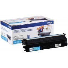 TÓNER BROTHER TN433C ALTO RENDIMIENTO CYAN, 4000 PÁGINAS