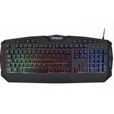 TECLADO GAMER OCELOT GAMING OGEK03 RGB, ALÁMBRICO, NEGRO (ESPAÑOL)