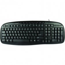 TECLADO EASY LINE 993384, ALÁMBRICO, USB, NEGRO (ESPAÑOL) EL-993384