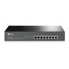 SWITCH TP-LINK GIGABIT ETHERNET SG1008MP, 8 PUERTOS 10/100/1000MBPS, 16 GBIT/S, 4000 ENTRADAS - NO ADMINISTRABLE TL-SG1008MP