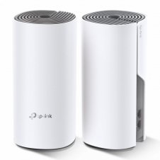 ROUTER TP-LINK CON SISTEMA DE RED WI-FI EN MALLA AC1200 DECO E4, 867MBIT/S, 2.4/5GHZ, 2 ANTENAS INTERNAS - 2 PIEZAS DECO E4(2-