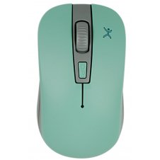 MOUSE PERFECT CHOICE ÓPTICO PC-044819, RF INALÁMBRICO, 1600DPI, TURQUESA/GRIS