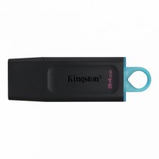 MEMORIA USB KINGSTON DATATRAVELER EXODIA, 64GB, USB A, NEGRO DTX/64GB