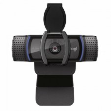 LOGITECH WEBCAM HD PRO C920S CON MICRÓFONO, FULL HD, 1920 X 1080 PIXELES, USB 2.0, NEGRO 960-001257