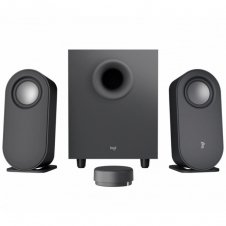 LOGITECH BOCINA CON SUBWOOFER Z407, BLUETOOTH, ALÁMBRICO/INALÁMBRICO, 40W RMS, USB, NEGRO 980-001347