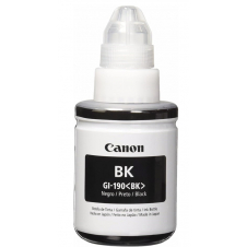 BOTELLA DE TINTA NEGRO CANON GI-190 BK 0667C001AB