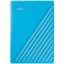 DISCO DURO EXTERNO WESTERN DIGITAL WD MY PASSPORT, 4TB, USB 3.2, AZUL WDBPKJ0040BBL-WESN
