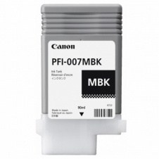TANQUE DE TINTA CANON PFI-007MBK, NEGRO MATE 2142C001AA