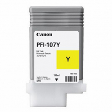 CARTUCHO DE TINTA CANON PFI-107Y AMARILLO, 130ML 6708B001AA