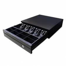 CAJON DE DINERO GHIA GCD581 NEGRO COMPARTIMIENTOS 5 BILLETES / 8 MONEDAS