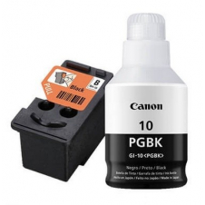 CABEZAL CANON 0692C004AA NEGRO, PARA PIXMA, INCLUYE TINTA NEGRA GI-190