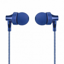 AUDÍFONOS IN-EAR CON MICRÓFONO PERFECT CHOICE STRETTO AZUL PC-116615