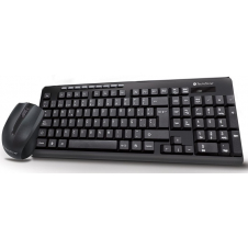 COMBO TECLADO/MOUSE INALAMBRICOS TECH ZONE STANDARD USB COLOR NEGRO