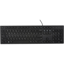 TECLADO ALAMBRICO DELL EN INGLES MODELO KB216-BK-US COLOR NEGRO