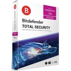 BITDEFENDER TOTAL SECURITY MULTIDISPOSITIVOS 5 USUARIOS 1 AÑO DE VIGENCIA (CAJA)