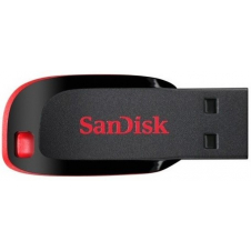 MEMORIA SANDISK 128GB, USB 2.0, CRUZER BLADE Z50, NEGRO C/ROJO SDCZ50-128G-B35