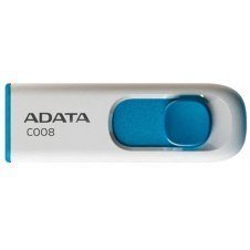 MEMORIA USB ADATA C008, COLOR BLANCO, 32 GB, USB 2.0 AC008-32G-RWE