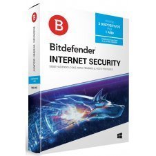 BITDEFENDER INTERNET SECURITY, 3 USUARIO, 1 AÑO DE VIGENCIA (CAJA)