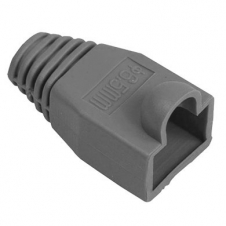 PROTECTOR DE PLUG BOTA PARA RJ45 BROBOTIX 351972 - RJ-45, GRIS CAJA, 100 PIEZAS