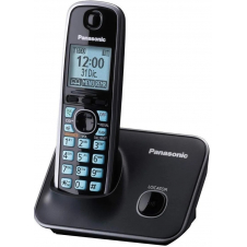 TELÉFONO INALÁMBRICO PANASONIC KX-TG4111MEB, ESCRITORIO, AZUL/NEGRO, LCD DE 1.8