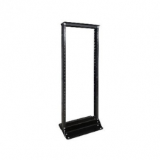 BROBOTIX RACK 2 POSTES 19, 24U, 200KG, NEGRO