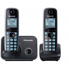 PANASONIC TELÉFONO DECT CON PANTALLA LCD DE 1.8'', INALÁMBRICO, INCLUYE 2 AURICULARES