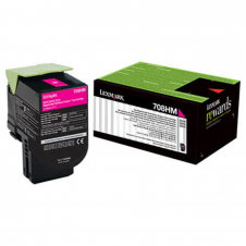 TONER LASER LEXMARK / COLOR MAGENTA / ALTO RENDIMIENTO / 70C8HM0 / HASTA 3,000 PAGINAS