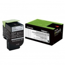 TONER LASER LEXMARK / COLOR NEGRO / ALTO RENDIMIENTO / 70C8HK0 / HASTA 4,000 PAGINAS 