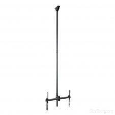 SOPORTE DE TECHO VESA PARA MONTAJE DE PANTALLAS Y TV DE 32 A 75 PULGADAS CON MASTIL DE HASTA 3M