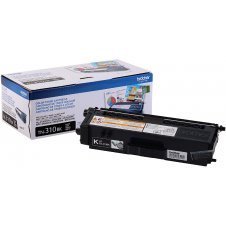 Cartucho tóner BROTHER TN310BK - 2500 páginas, Negro, Negro