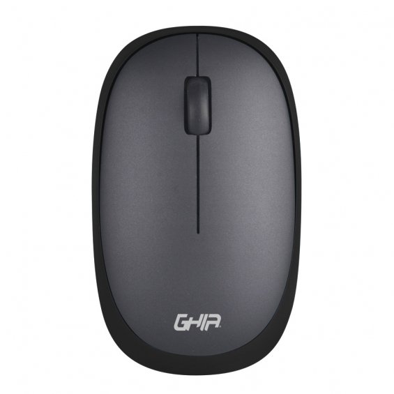 MOUSE GHIA OPTICO GM150 INALAMBRICO USB A 800DPI NEGRO de