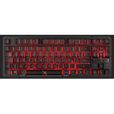 TECLADO GAMER XZEAL XST-300 LED, ALÁMBRICO, NEGRO (ESPAÑOL) XSATGA1B