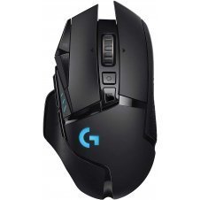 MOUSE ERGONÓMICO LOGITECH ÓPTICO G502 HERO LIGHTSPEED, INALÁMBRICO, USB, 16000DPI, NEGRO