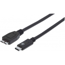 CABLE MANHATTAN USB-C 3.1 A MICRO B MACHO 1.0M M-M