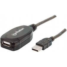 CABLE EXTENSION MANHATTAN USB 20.0M ACTIVA ENCADENABLE X2 MAXIMO 40M