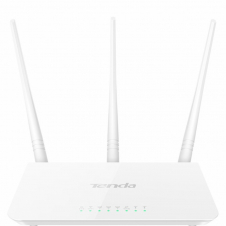 ROUTER TENDA FAST ETHERNET F3, INALÁMBRICO, 300 MBIT/S, 2.4GHZ, 3 ANTENAS DE 5DBI
