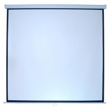PANTALLA MULTIMEDIA SCREEN MSC-178B BCO 100 DIAGONAL FORMATO 1:1 COLOR BLANCO MATE P/COLGAR MANUAL
