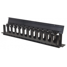 ORGANIZADOR HORIZONTAL INTELLINET RJ45 RED UTP RACK 19 1U PLASTICO