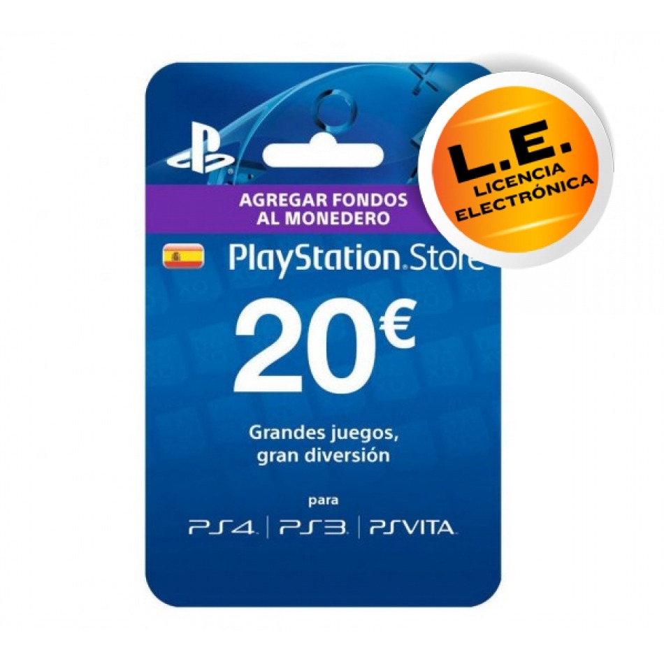 Sony Tarjeta Prepago PSN 20 Euros Electronica