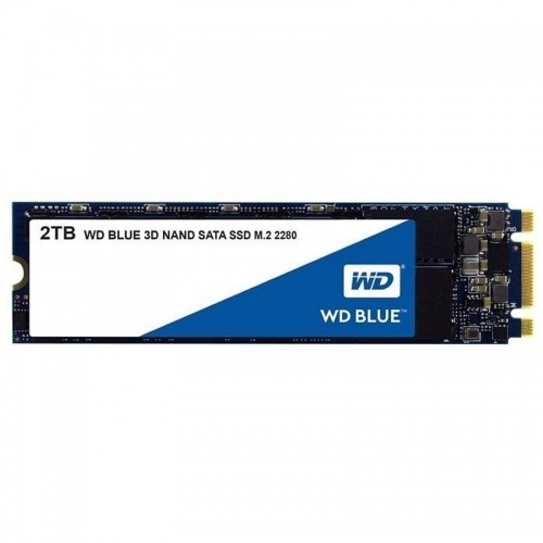 WD Blue 3D NAND SATA SSD WDS200T2B0B - Unidad en estado sólido - 2 TB - interno - M.2 2280 - SATA 6Gb/s