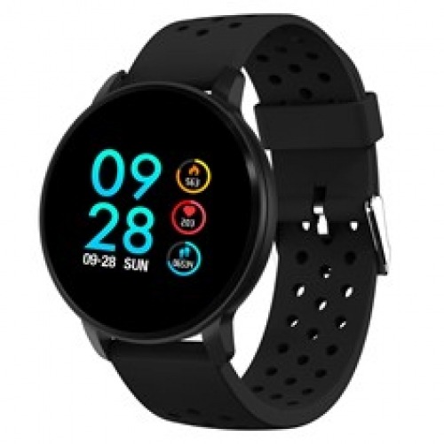 Pulsera reloj deportiva denver sw - 170 negro - smartwatch - ips - 1.3pulgadas - bluetooth - ip67