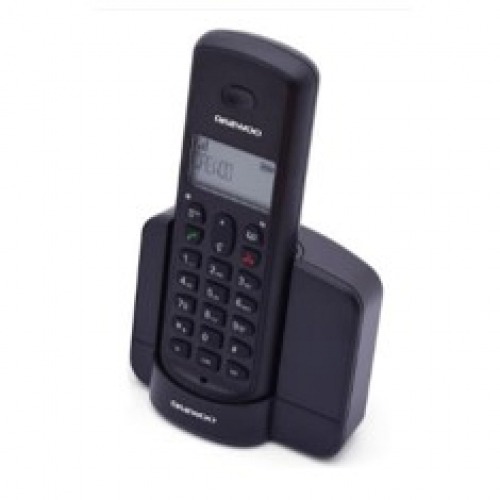 Telefono inalambrico dect daewoo dtd - 1350b negro - base cargadora - gap