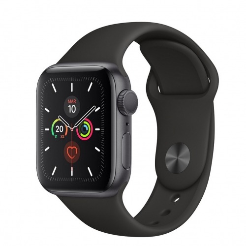 Reloj apple watch series 5 44 mm caja de aluminio con correa deportiva space gray