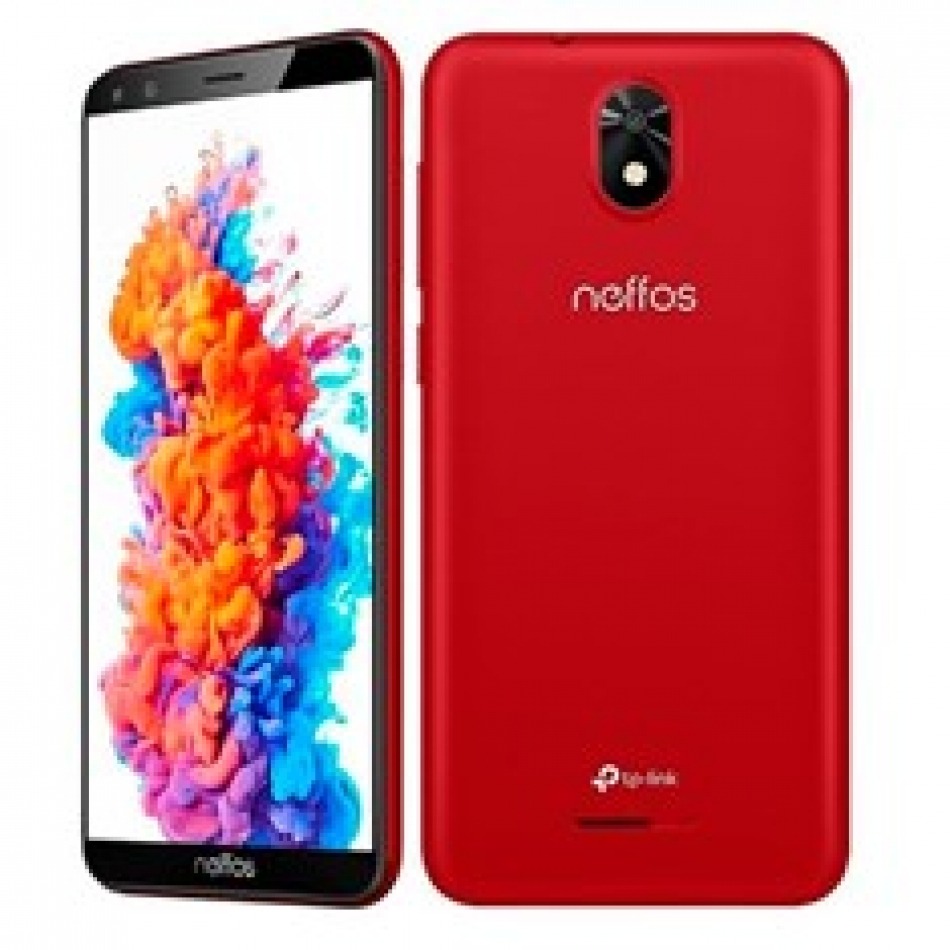 Telefono movil smartphone tp link neffos c5 plus rojo - 5.34pulgadas - 16gb rom - 1gb ram - 5mpx - 2mpx - 3g - quad core - android go 8.1